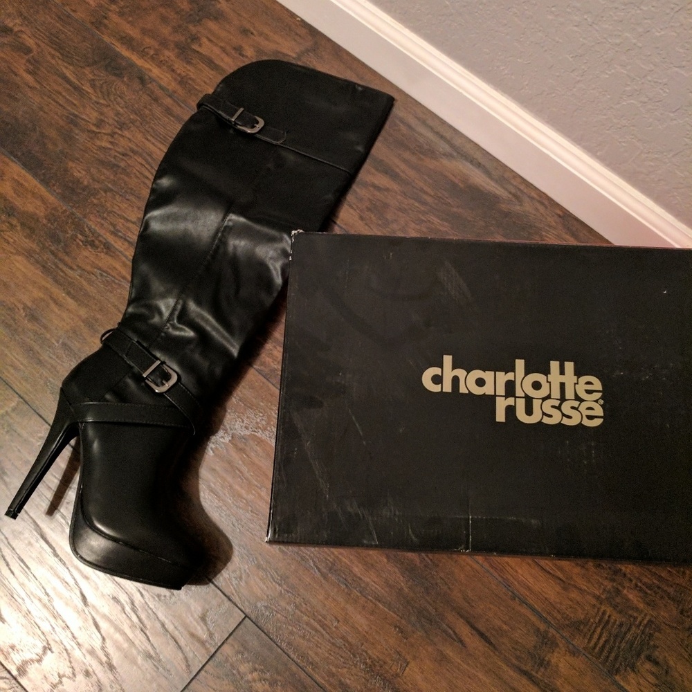 Knee high Charlotte Russe boots